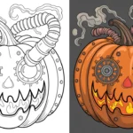 Pumpkin Halloween party Printable