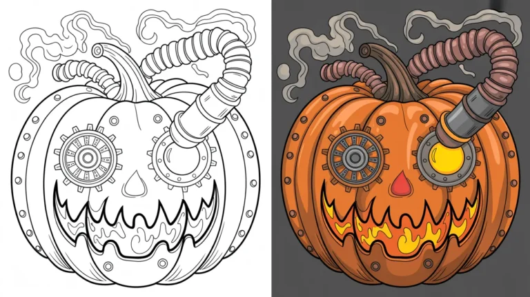 Pumpkin Halloween party Printable